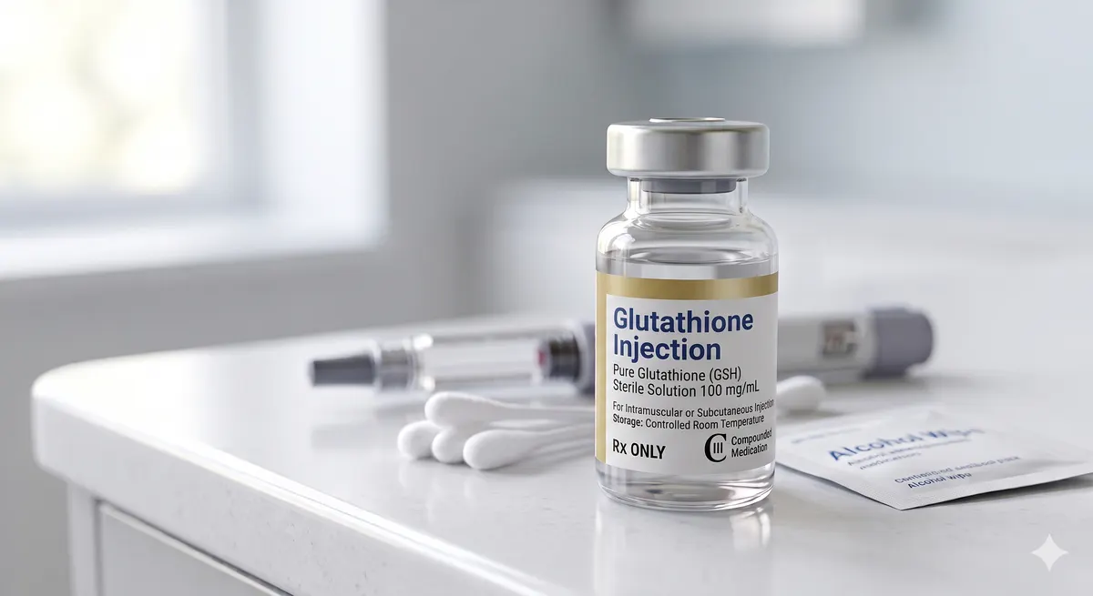 Glutathione injection homekit vial
