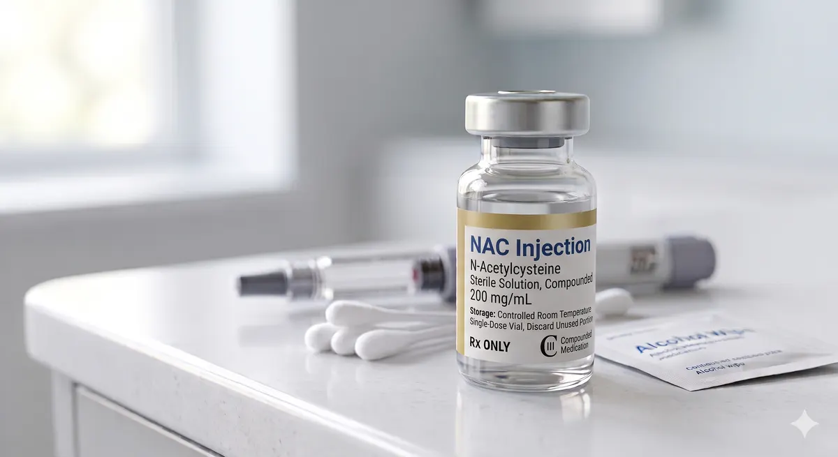 NAC injection homekit vial
