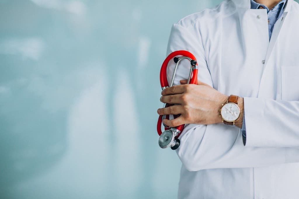 Clinician reviewing telehealth weight-management care with a Michigan patient